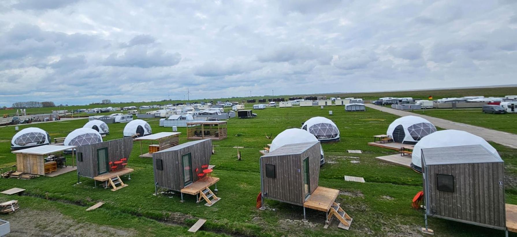 Lodge Camp Harlesiel Direkt Am Wattenmeer Wittmund Luaran gambar